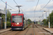 AnsaldoBreda T-69 n°08 sur la ligne 1 (West Midlands Metro) à Wednesbury