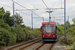 AnsaldoBreda T-69 n°08 sur la ligne 1 (West Midlands Metro) à Wednesbury