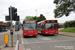 Volvo B6LE Wright Crusader n°680 (S680 VOA) sur la ligne 44 (West Midlands Bus) à West Bromwich