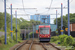 AnsaldoBreda T-69 n°15 sur la ligne 1 (West Midlands Metro) à West Bromwich