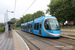 CAF Urbos 3 n°57 sur la ligne 1 (West Midlands Metro) à West Bromwich