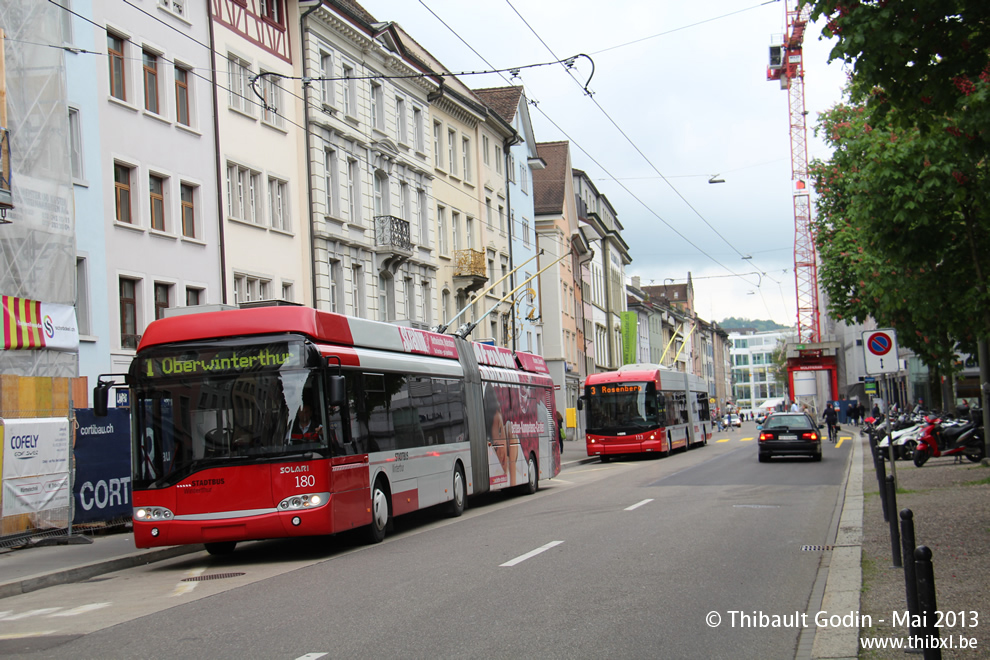 Solaris Trollino 18 - Trolleybus de Winterthour
