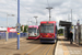 AnsaldoBreda T-69 n°10 et n°08 sur la ligne 1 (West Midlands Metro) à Wolverhampton