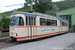 Westwaggon-Siemens GT4 n°106 Der Remscheider devant le dépôt du Bergisches Straßenbahnmuseum à Wuppertal