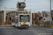 BN LRV n°6033 sur la ligne 0 (Tramway de la côte belge - Kusttram) à Zeebruges (Zeebrugge)