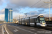 CAF Urbos 100 n°6140 sur la ligne 0 (Tramway de la côte belge - Kusttram) à Zeebruges (Zeebrugge)