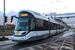 CAF Urbos 100 n°6152 sur la ligne 0 (Tramway de la côte belge - Kusttram) à Zeebruges (Zeebrugge)