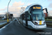 CAF Urbos 100 n°6137 sur la ligne 0 (Tramway de la côte belge - Kusttram) à Zeebruges (Zeebrugge)