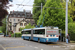 Mercedes-Benz O 405 GTZ n°129 sur la ligne 33 (VBZ) à Zurich (Zürich)