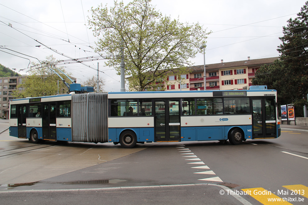 Mercedes-Benz O 405 GTZ - Trolleybus de Zurich