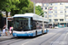 Hess-Vossloh-Kiepe BGT-N2C Swisstrolley 3 Co-Bolt 3 n°158 sur la ligne 72 (VBZ) à Zurich (Zürich)