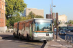 Bus 1821 (88 RKH 75) sur la ligne 105 (RATP) à Porte des Lilas (Paris)