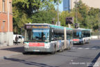 Bus 1971 (CW-299-DX) sur la ligne 105 (RATP) à Porte des Lilas (Paris)