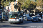 Bus 1821 (88 RKH 75) sur la ligne 105 (RATP) à Porte des Lilas (Paris)