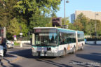 Bus 1834 (331 RKR 75) sur la ligne 105 (RATP) à Porte des Lilas (Paris)