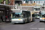 Bus 1827 (EQ-971-FS) sur la ligne 105 (RATP) à Porte des Lilas (Paris)