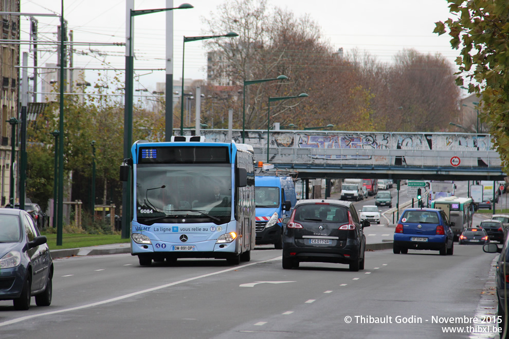 Bus 6084 (DM-891-DP) sur la ligne 11 (Valmy) à Épinay-sur-Seine