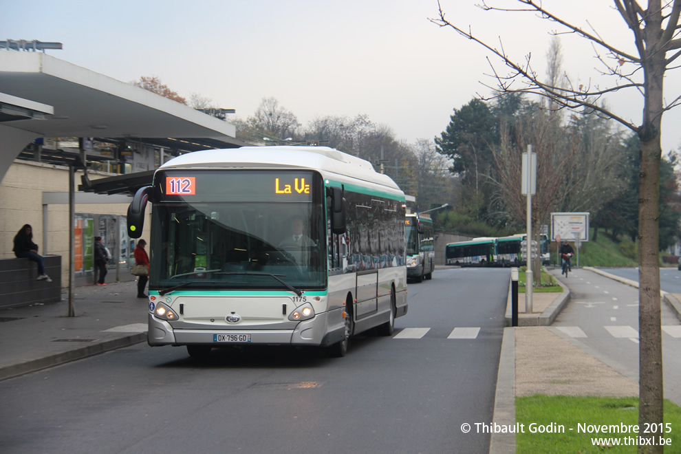Bus 1175 (DX-796-GD) sur la ligne 112 (RATP) à Joinville-le-Pont