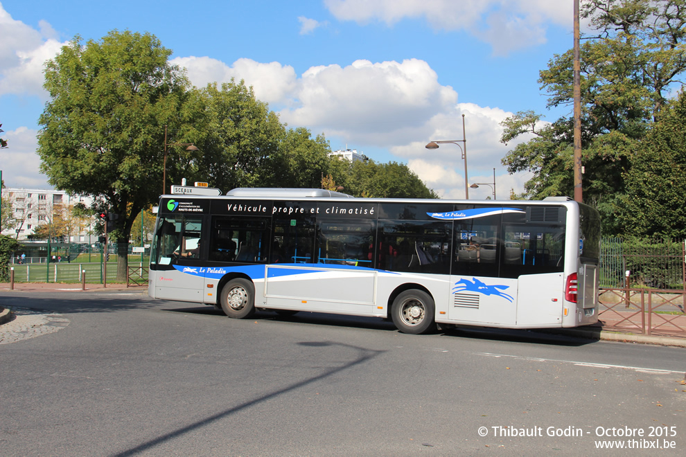 Bus 647 (413 ESC 91) sur la ligne 12 (Le Paladin) à Châtenay-Malabry