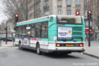 Bus 2130 sur la ligne 138 (RATP) à Porte de Clichy (Paris)