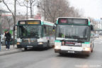 Bus 2130 sur la ligne 138 (RATP) à Porte de Clichy (Paris)