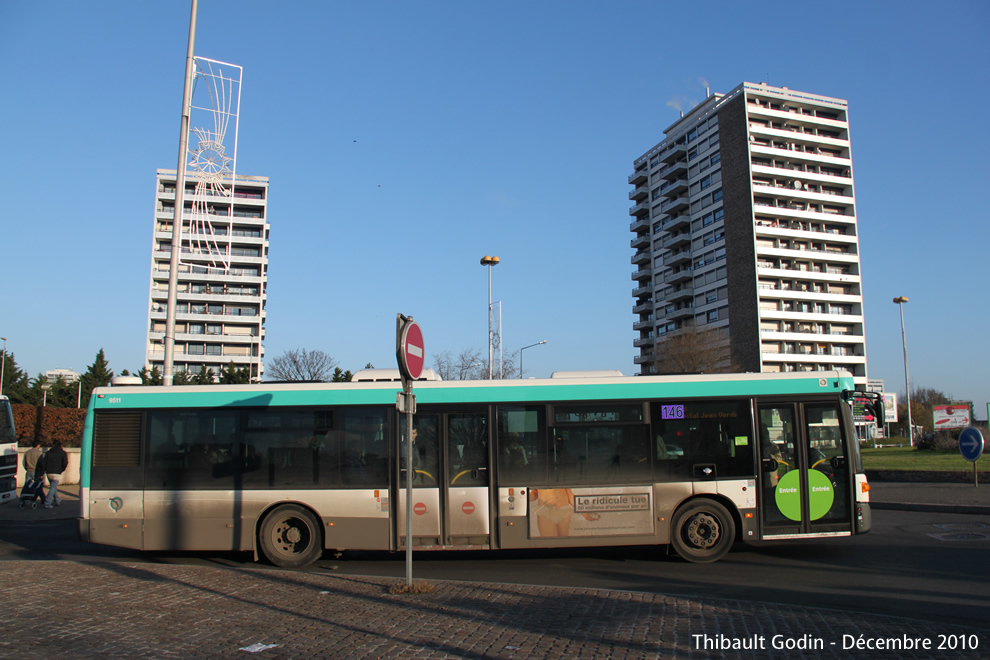 Bus 9511 (AW-139-CS) sur la ligne 145 (RATP) à Bobigny