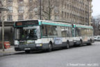 Bus 2458 sur la ligne 165 (RATP) à Porte de Champerret (Paris)