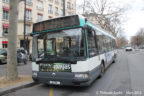 Bus 2450 sur la ligne 165 (RATP) à Porte de Champerret (Paris)