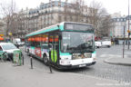 Bus 2140 sur la ligne 166 (RATP) à Porte de Clignancourt (Paris)