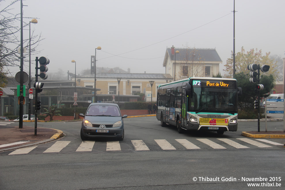 Bus 8846 (DS-668-DQ) sur la ligne 172 (RATP) à Bourg-la-Reine