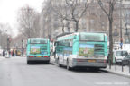 Bus 7459 (777 QBF 75) sur la ligne 173 (RATP) à Porte de Clichy (Paris)