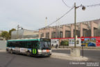 Bus 7454 (892 QBE 75) sur la ligne 173 (RATP) à Porte de Clichy (Paris)