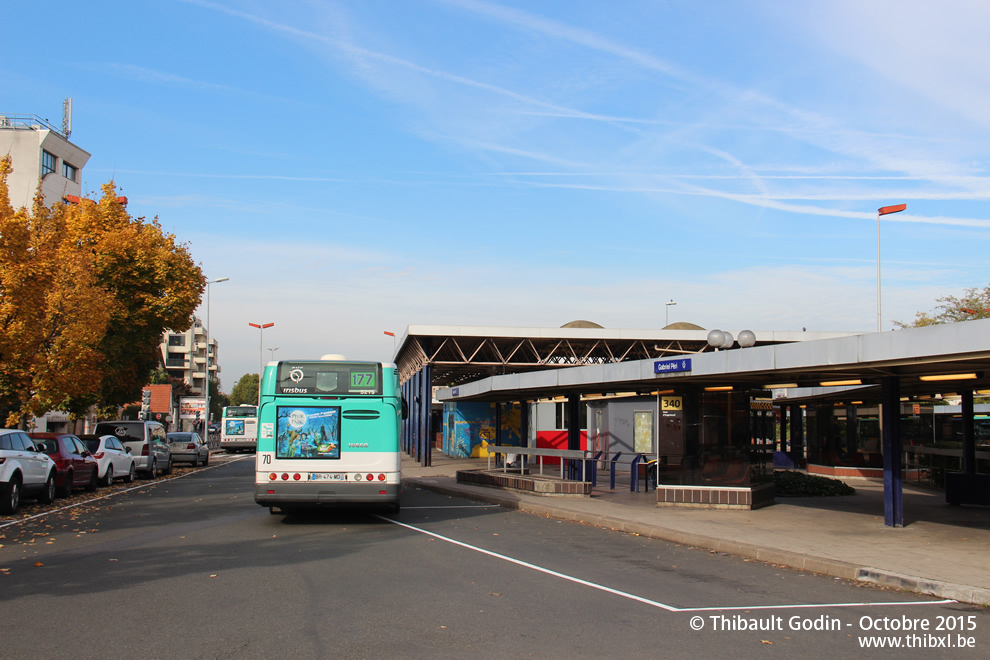 Bus 5219 (BR-474-MD) sur la ligne 177 (RATP) à Asnières-sur-Seine