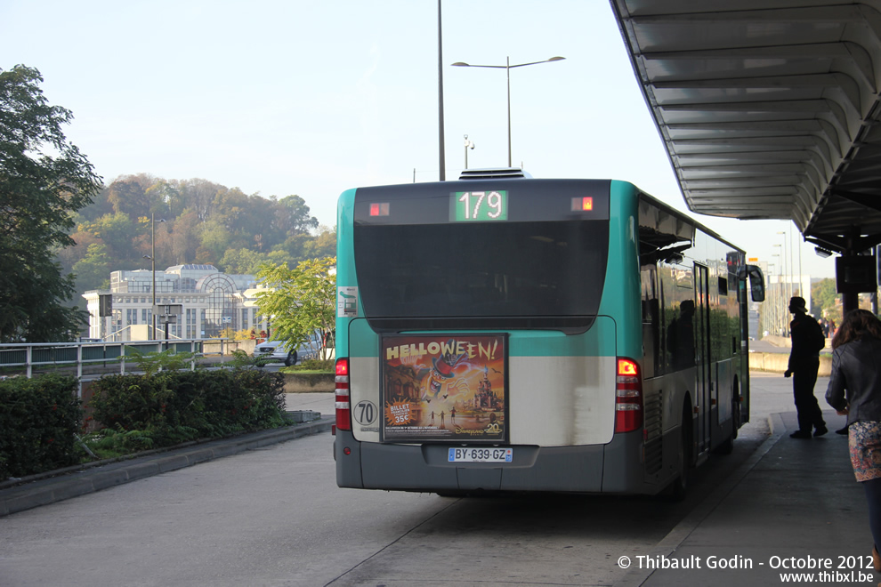 Bus 4373 (BY-639-GZ) sur la ligne 179 (RATP) à Boulogne-Billancourt