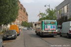 Bus 7593 (469 QAA 75) sur la ligne 184 (RATP) à Poterne des Peupliers (Paris)