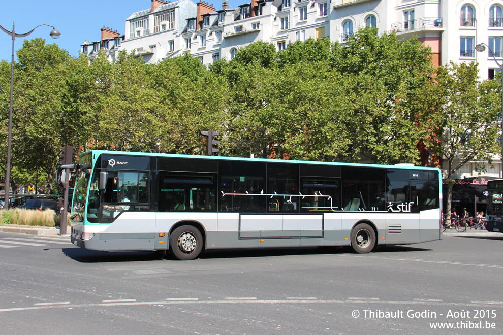 Bus 6616 (CE-210-QP) sur la ligne 188 (RATP) à Porte d'Orléans (Paris)