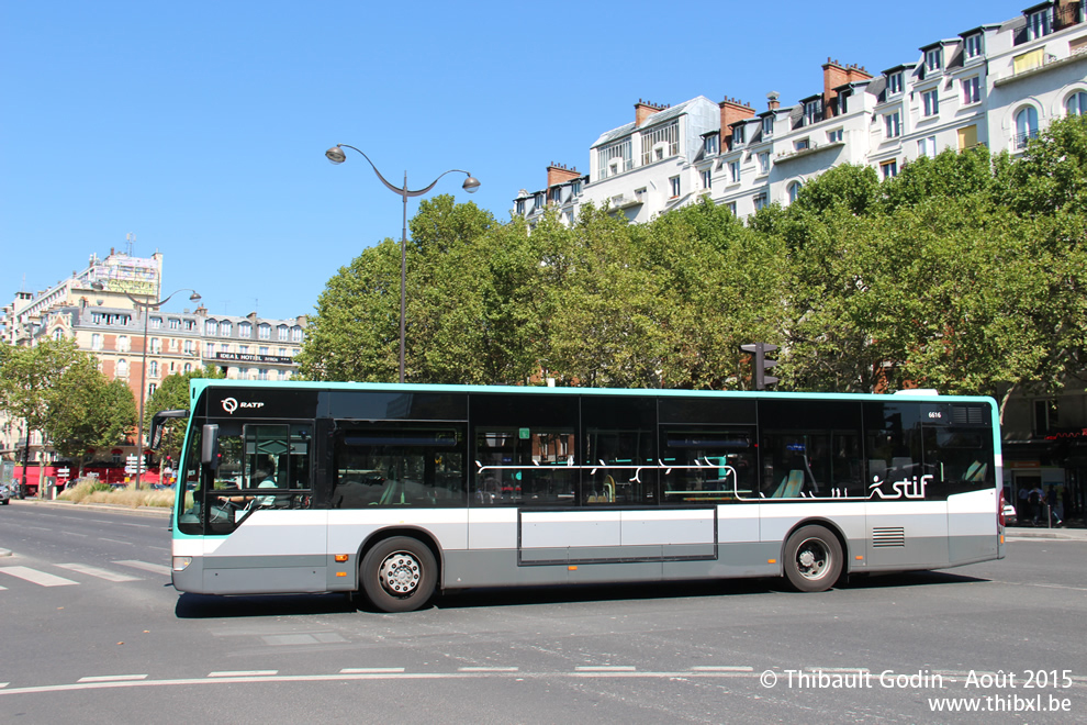 Bus 6616 (CE-210-QP) sur la ligne 188 (RATP) à Porte d'Orléans (Paris)