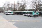 Bus 2823 et 2632 sur la ligne 188 (RATP) à Porte d'Orléans (Paris)