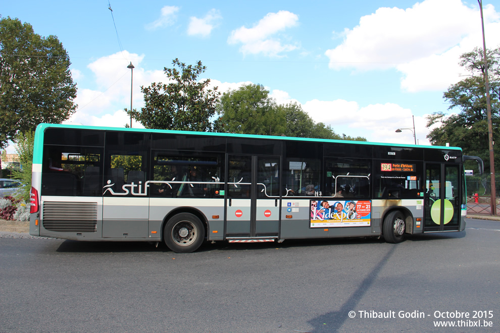 Bus 6674 (CL-444-LX) sur la ligne 194 (RATP) à Châtenay-Malabry