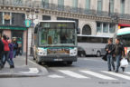 Bus 3016 (927 QWN 75) sur la ligne 22 (RATP) à Opéra (Paris)