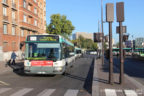 Bus 8381 (421 QDX 75) sur la ligne 249 (RATP) à Porte des Lilas (Paris)