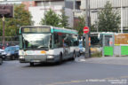 Bus 8431 (829 QFN 75) sur la ligne 249 (RATP) à Porte des Lilas (Paris)