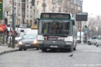 Bus 2463 sur la ligne 255 (RATP) à Porte de Clignancourt (Paris)