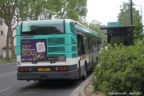 Bus 2295 sur la ligne 256 (RATP) à Villetaneuse