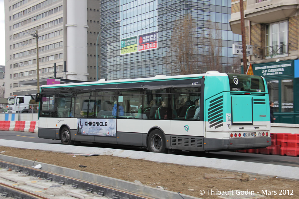 Bus 5137 (BC-375-RE) sur la ligne 262 (RATP) à La Garenne-Colombes