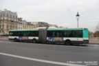 Bus 1544 (CG-274-EG) sur la ligne 27 (RATP) à Saint-Michel (Paris)