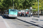 Bus 1906 (BB-135-CE) sur la ligne 283 (Orlybus - RATP) à Denfert-Rochereau (Paris)