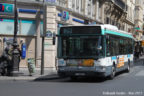 Bus 7734 sur la ligne 29 (RATP) à Opéra (Paris)
