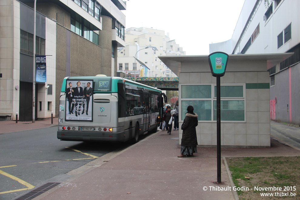 Bus 5328 (BZ-992-KP) sur la ligne 317 (RATP) à Créteil