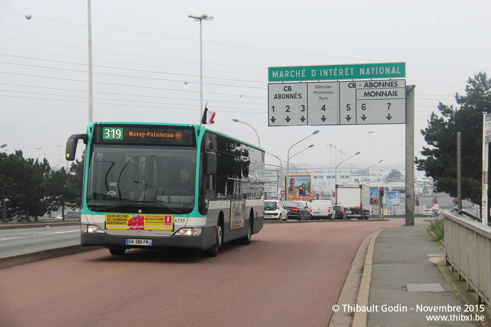 Bus 6739 (DA-386-FN) sur la ligne 319 (RATP) à Chevilly-Larue